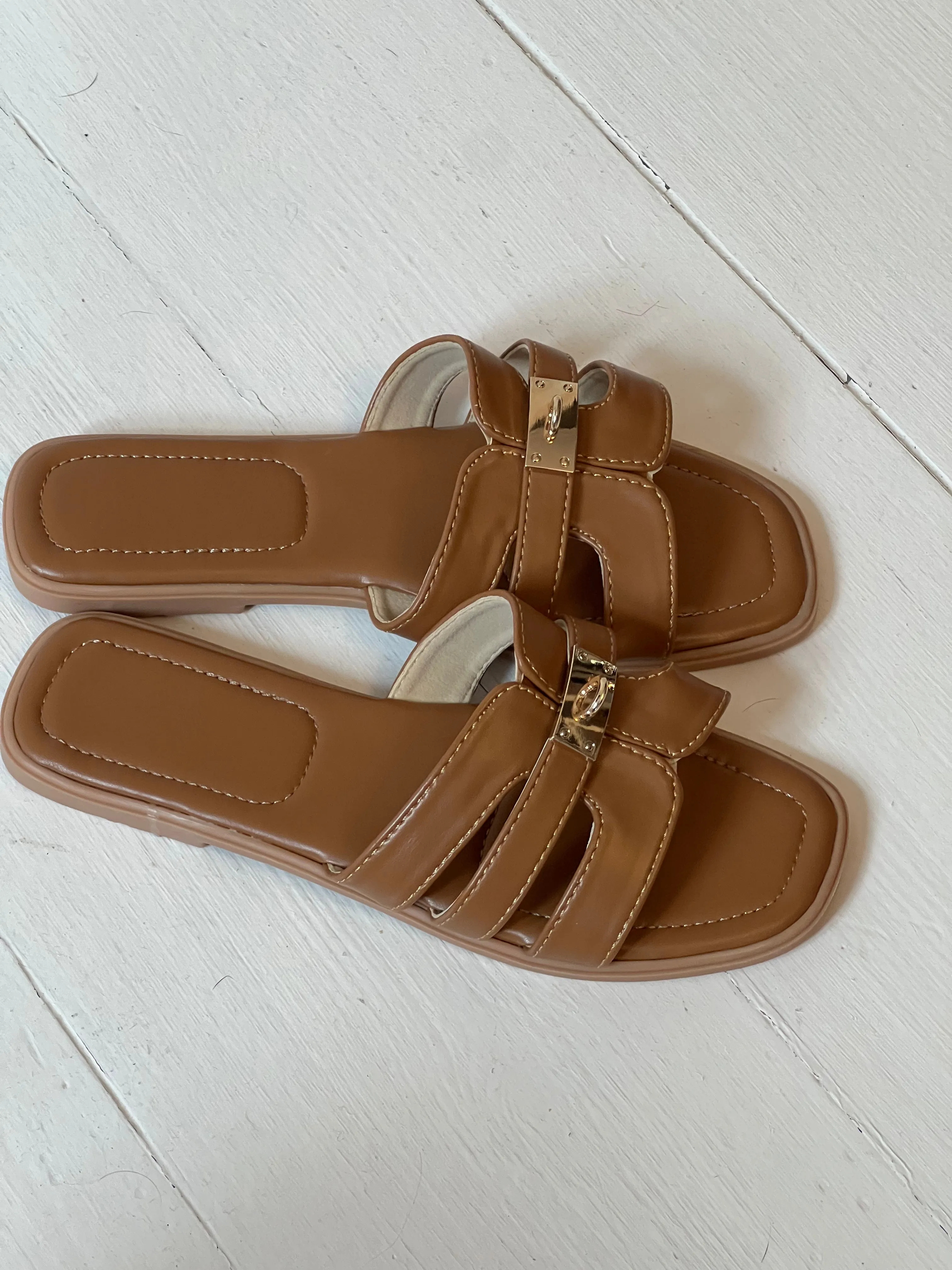Arta sandals - Camel