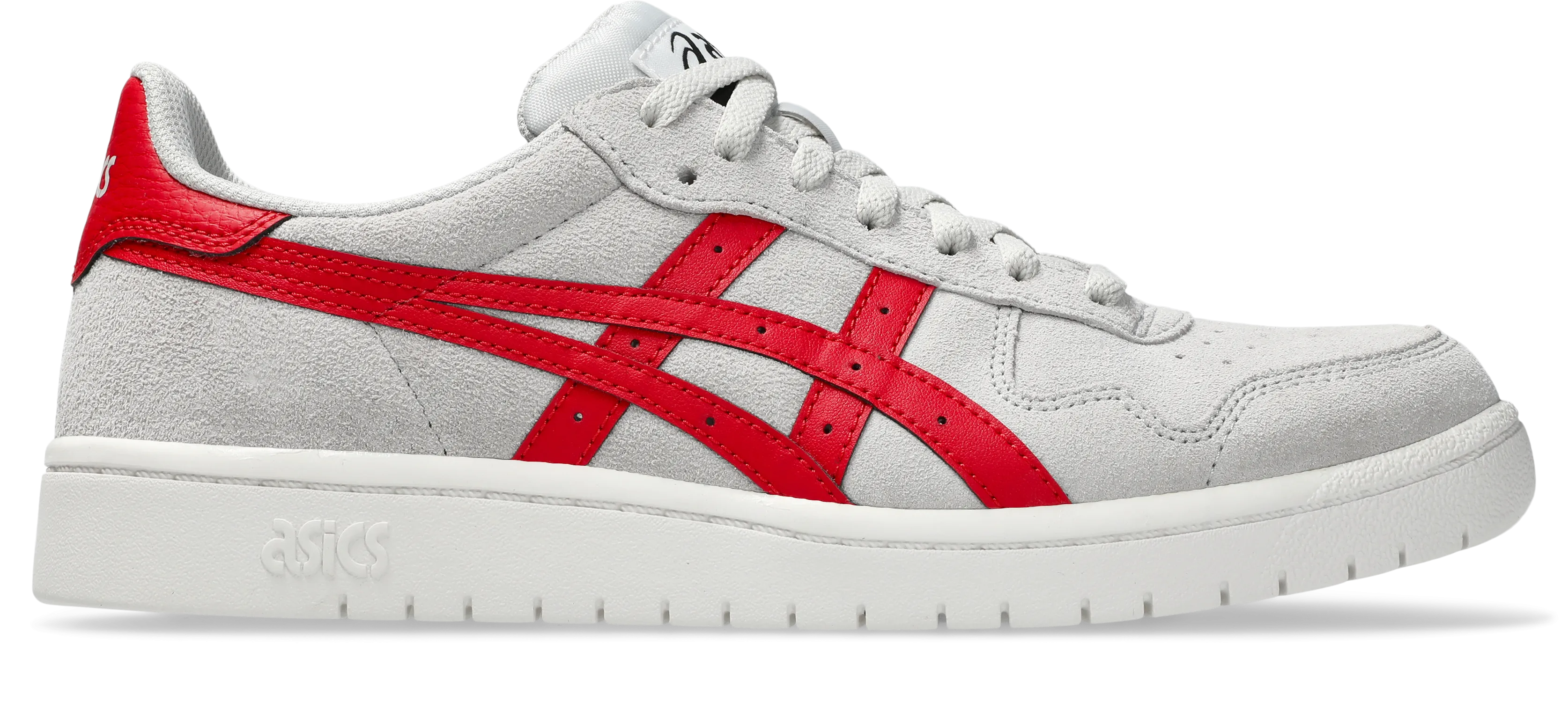 Asics - Japan Pro in Cloud Grey/Classic Red