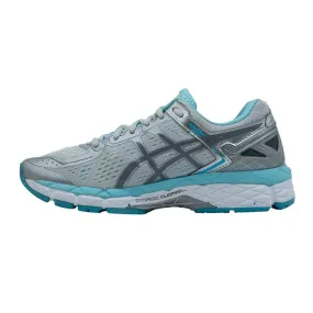 Asics Kayano 22 Running Sport Shoes Fabric Blue Colour For Women