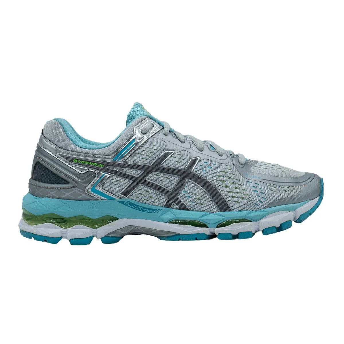 Asics Kayano 22 Running Sport Shoes Fabric Blue Colour For Women