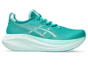 Asics Women's GEL-NIMBUS 27 Running Shoes in Wave Teal/Illuminate Mint