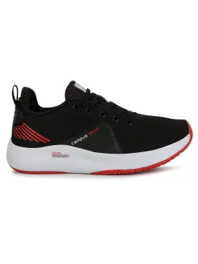 COSMOS Black Men's Running Shoes