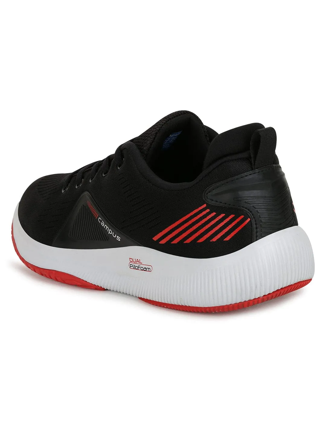 COSMOS Black Men's Running Shoes