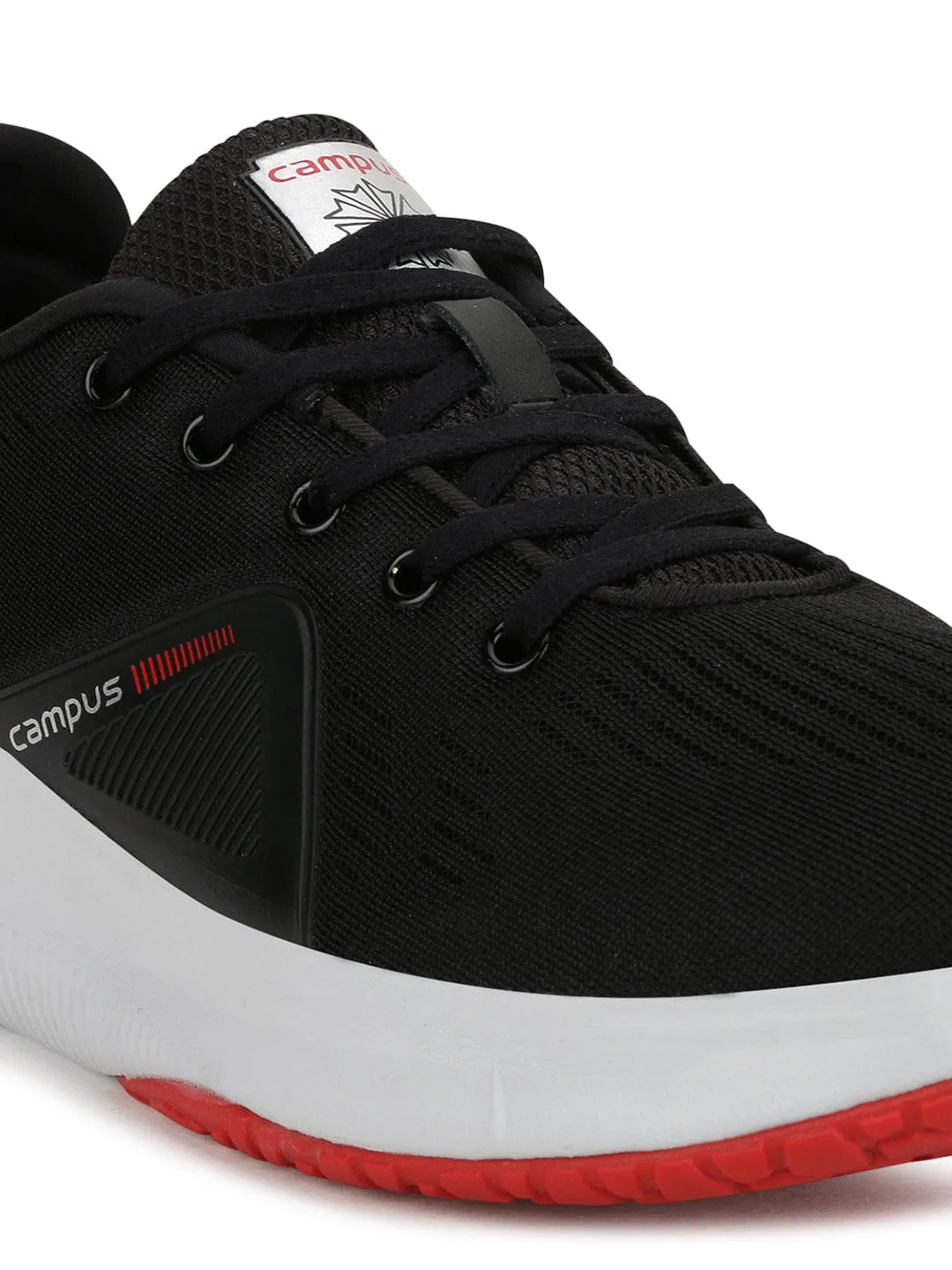 COSMOS Black Men's Running Shoes