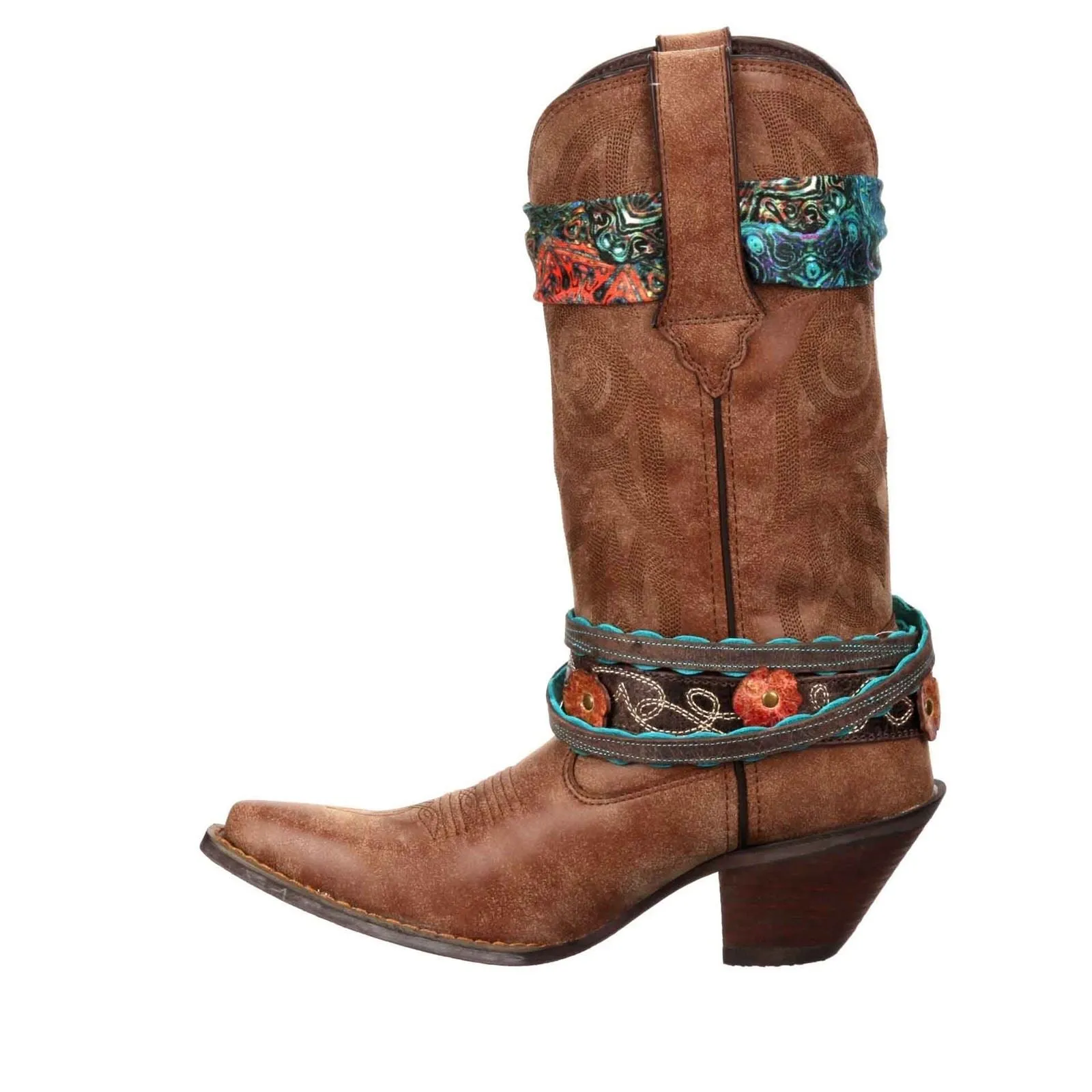 Durango Crush Faux Leather Women's Brown Boots