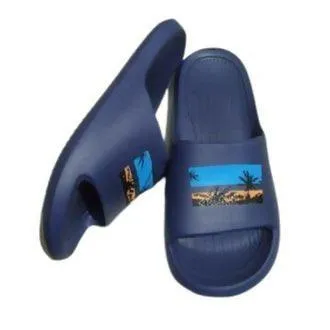 Goodrays Women Slippers Blue Soft Non Slip Slippers for Home Comfort Slippers