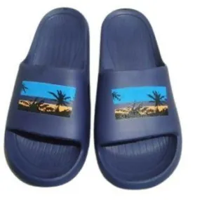 Goodrays Women Slippers Blue Soft Non Slip Slippers for Home Comfort Slippers