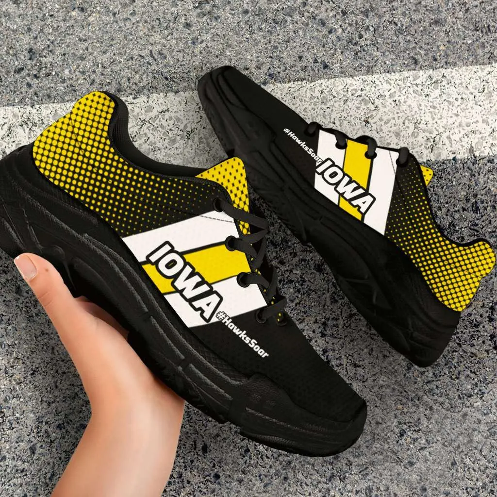 Iowa #HawksSoar Chunky Sneakers