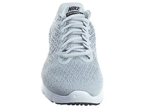 NIKE WOMENS AIR MAX SEQUENT 2 RUNNING SHOE (8, PURE PLATINUM/BLACK/COOL GREY/WOLF GREY)
