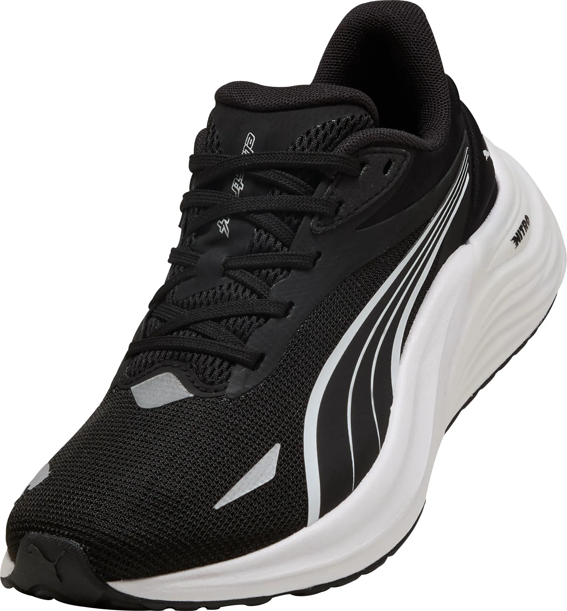 Puma Electrify Nitro 4 Junior Running Shoes - Black