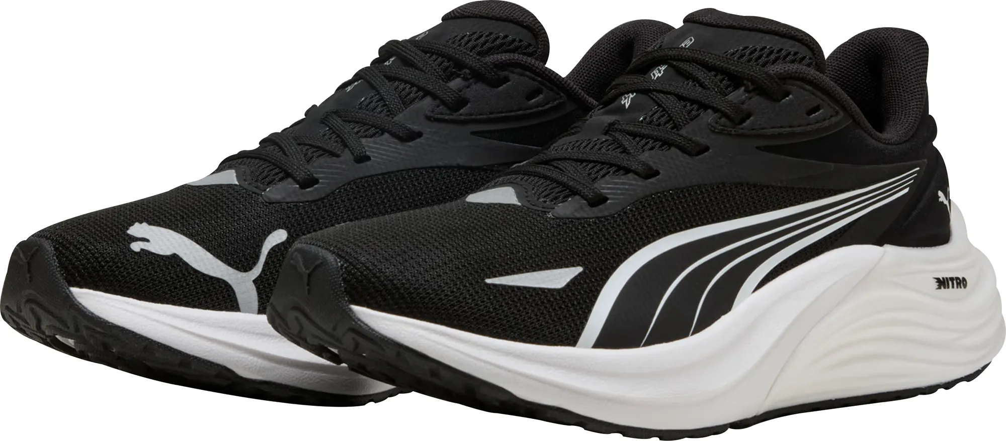Puma Electrify Nitro 4 Junior Running Shoes - Black