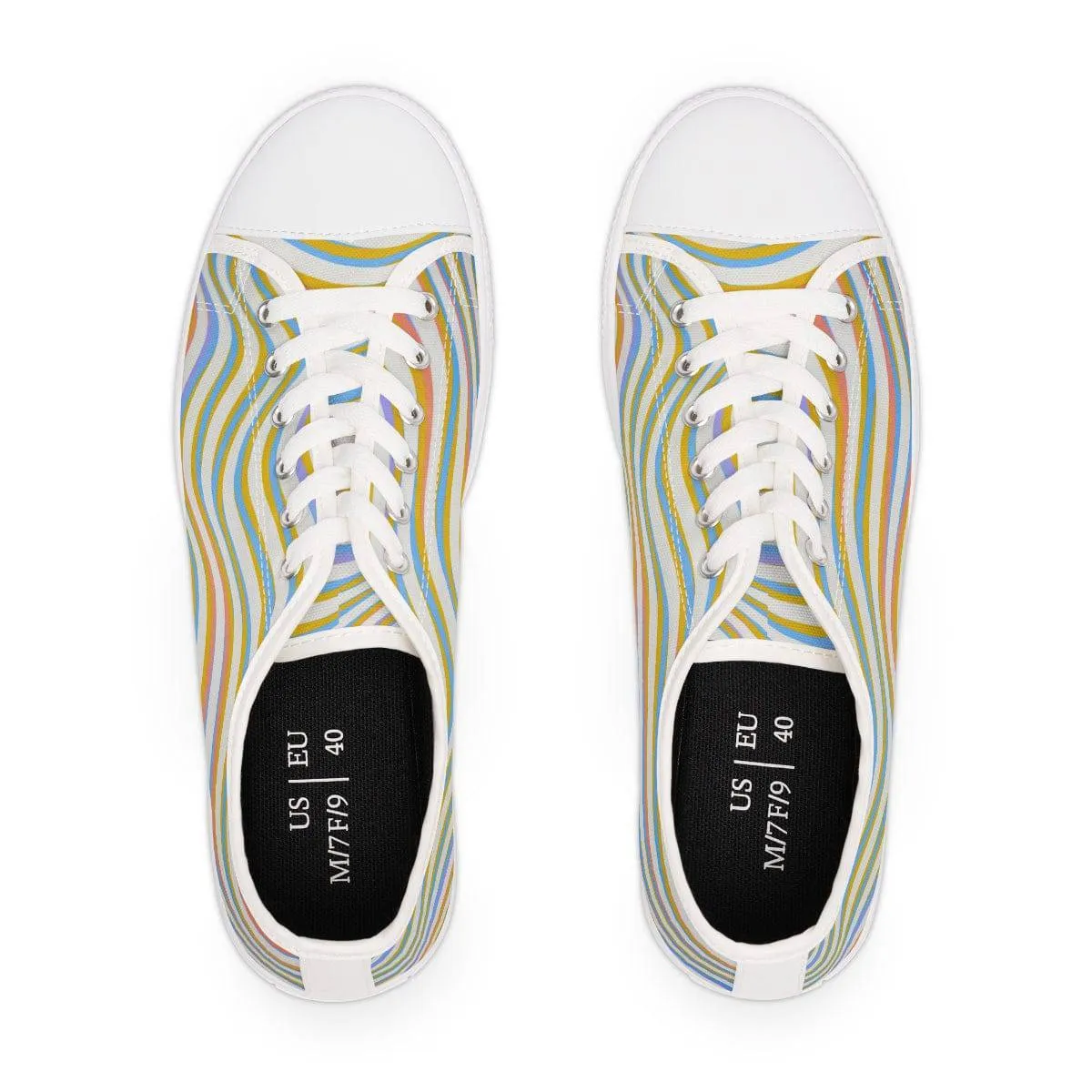 Rainbow Wave Low Top Sneakers