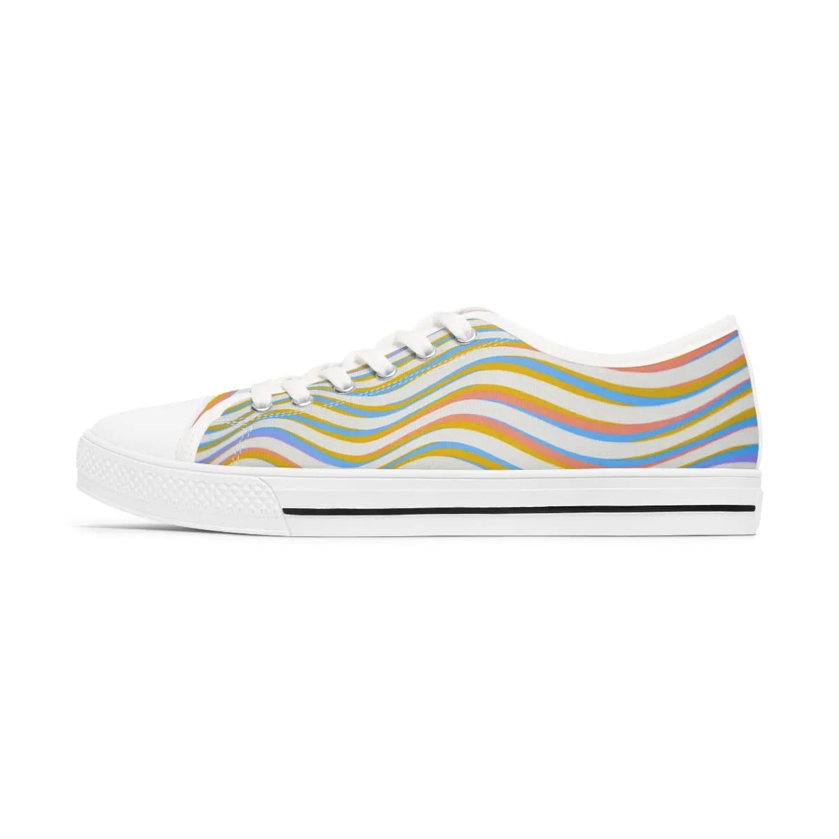 Rainbow Wave Low Top Sneakers
