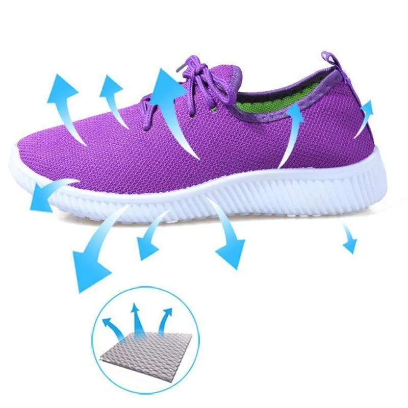 Women Breathable Tennis Sneakers