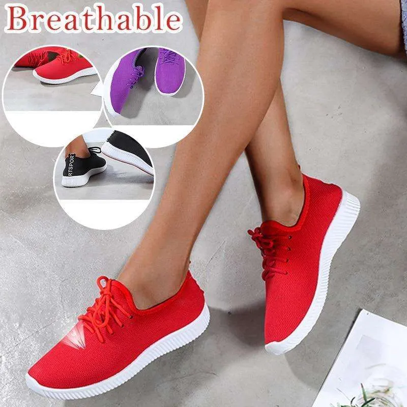 Women Breathable Tennis Sneakers