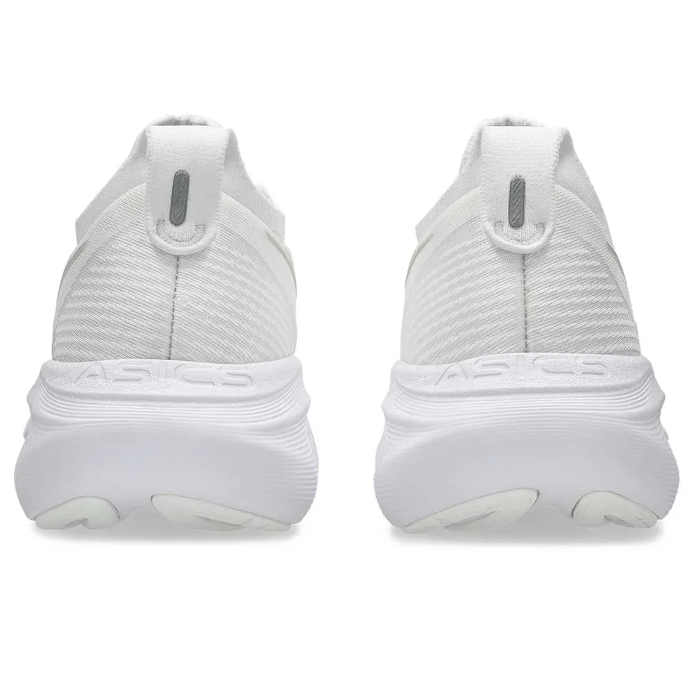 Women's Gel-Nimbus 27 Running Shoe - White/Glacier Grey - Regular (B)