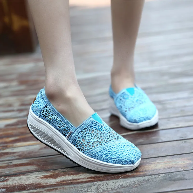 Women's Platform Athletic Shoes